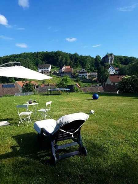 Ferienwohnung Roehrer Obertrubach Exterior foto