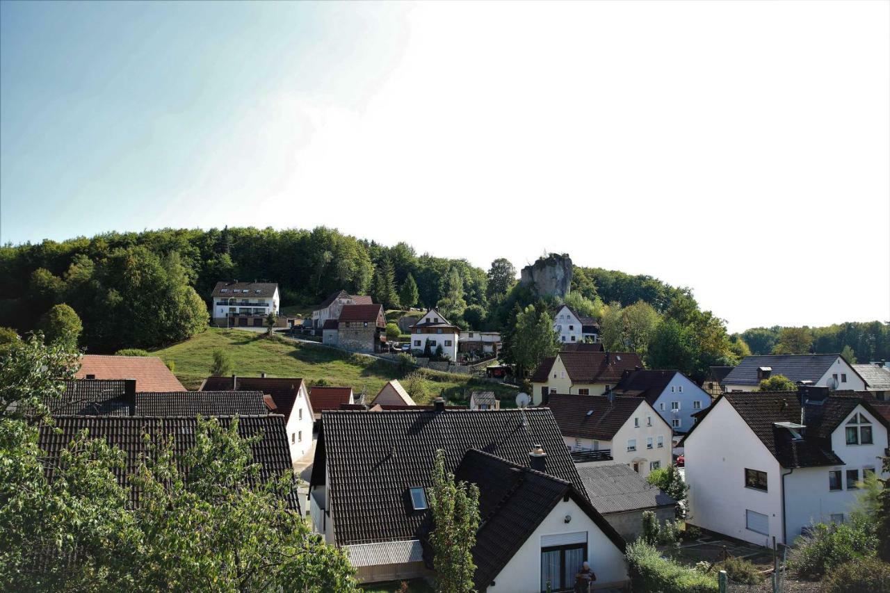 Ferienwohnung Roehrer Obertrubach Exterior foto